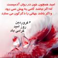 روز امید، روز شادباش نویسی فروردین 1405
